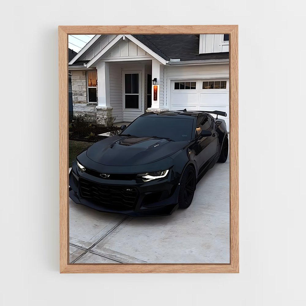 Poster Camaro Intemporelle – affiche Chevrolet (vue 4)